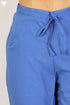 Cambric Cotton Pants In Ultramarine Blue